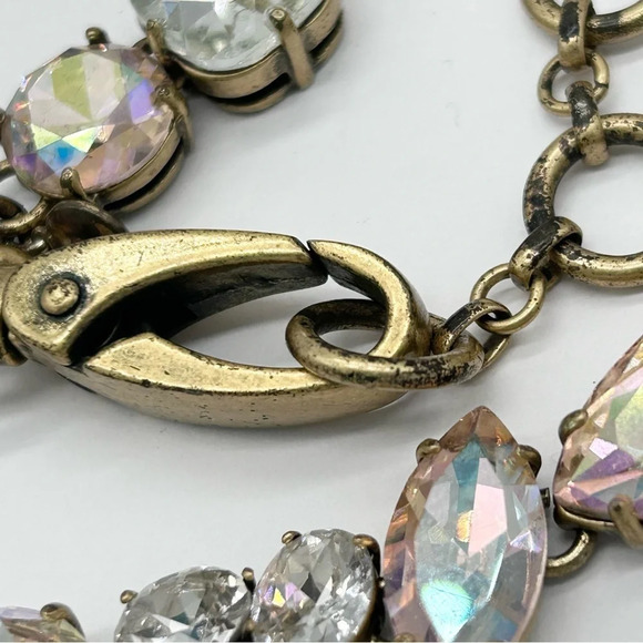 J. Crew Rare Crystal Moon Necklace - Picture 4 of 6